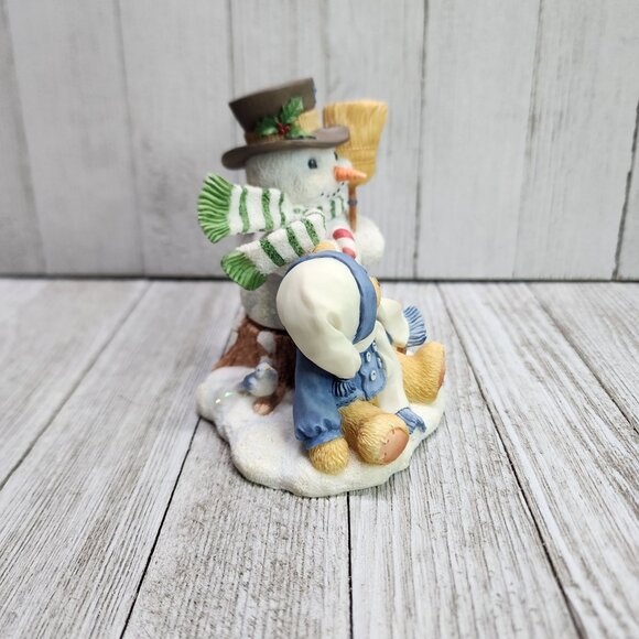 Vintage Cherished Teddies Mitch Friendship Never Melts Away 1997 #269735 - Picture 2 of 7